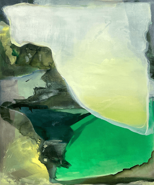 Jan Valik Landscape with a Resolution, 2020 oil on linen 160 x 135 cm