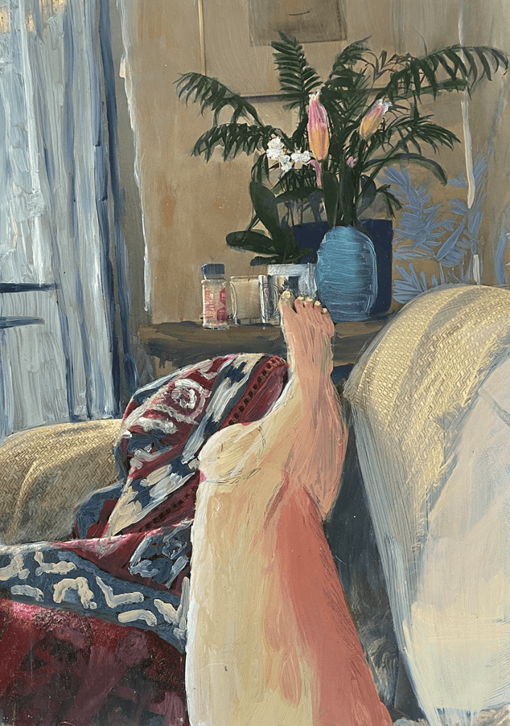 Eleni Simoni Balcombe Street, 2020 Mixed Media 30 x 42 cm , 11.7 x 16.5 inches © The Artist