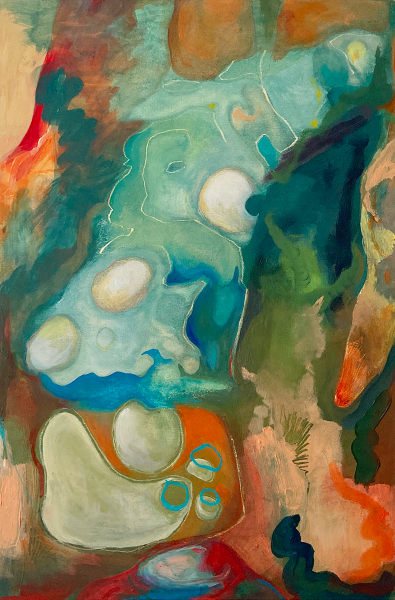 Daisy Harrison Emergence, 2020 Oil on Canvas (Dimensions) © The Artist